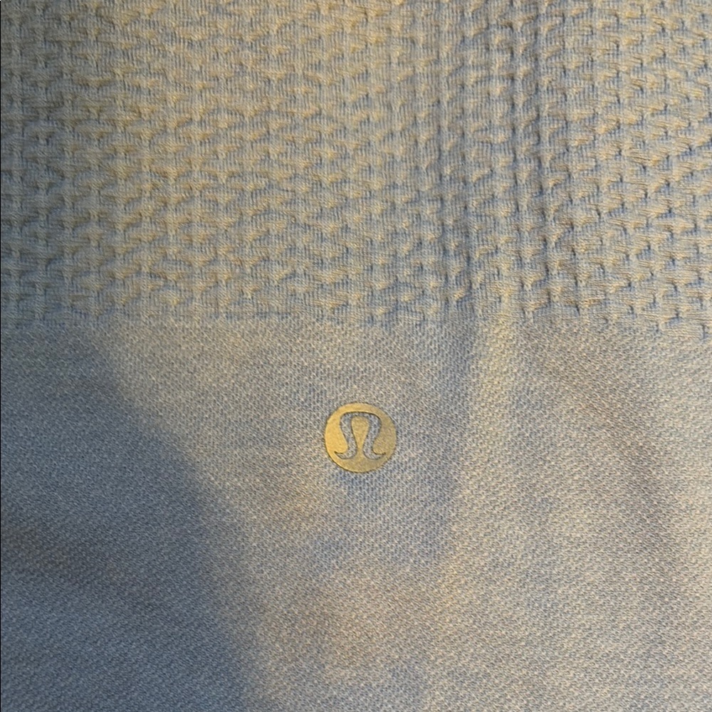 Lululemon Athletica Light Blue Engineered Warmth Half Zip - Picture 7 of 10
